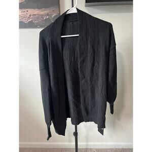 Black Long Sleeve Fashion Cardigan Women's Sweater/Top sz M
